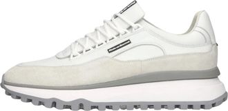 Floris Van Bommel Heren, Schoenen, Wit, Maat: 44 2/3 EU Leer