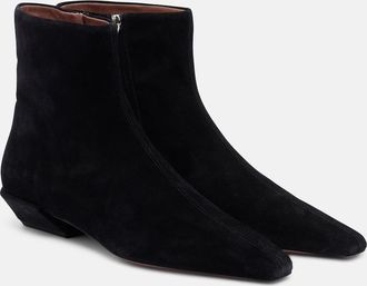 PARIS TEXAS Bettina suede ankle boots
