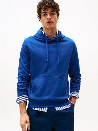 Tommy Hilfiger Flag Embroidery Terry Drawstring Hoody