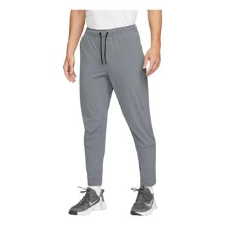Nike Unlimited Dri-FIT Broek met Ritsmanchetten - Heren - Sport - Grijs - Maat: XL Spandex