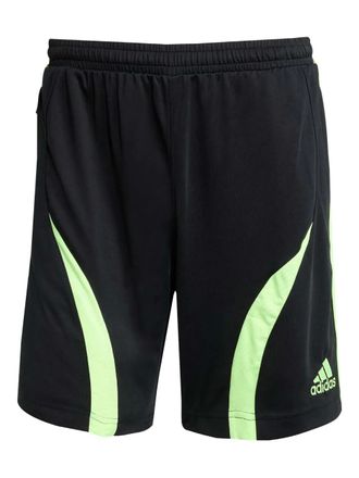 adidas panelled track shorts - men - Recycled Polyester - M - Black