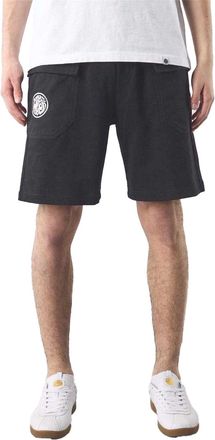 Pretty Green Heren Stamford Cargo Korte Broek (Zwart)