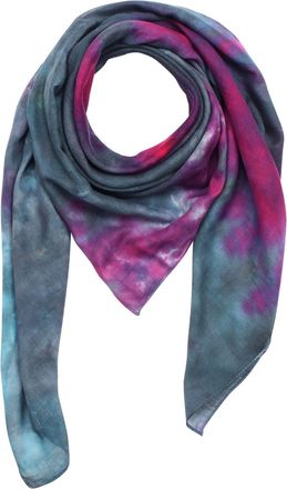 Freak Scene Cotton Scarf - Allover - tie dye - squared kerchief