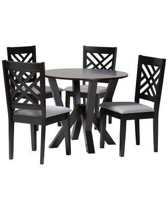 Baxton Studio Elise Modern 5Pc Dining Set
