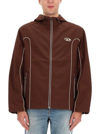 Diesel J-Hives Brown Piping Jacket