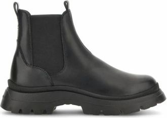 Hogan H692 Chelsea Boots - Heren - Chelseaboots - Zwart - 44 1/2 EU - Leer - Schoenen