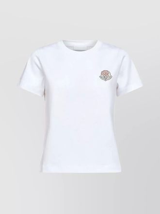 Moncler cotton logo print t-shirt