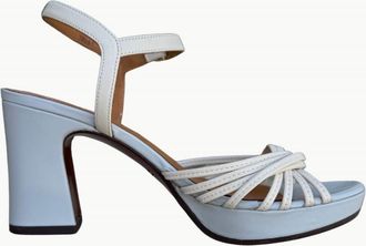 Chie Mihara Womens Keske Wedge Heel Sandal In Milk
