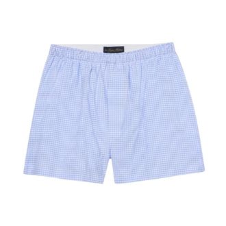 Brooks Brothers Heren, Ondergoed, Blauw, Maat: XL Katoen