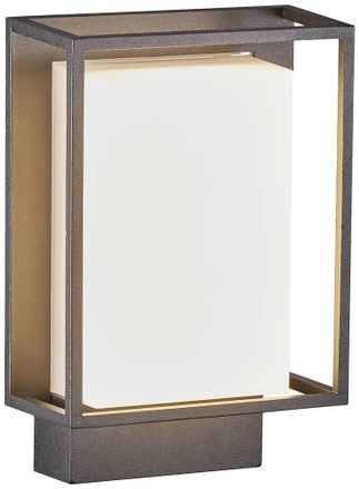 Nordlux Nestor Aplique De Pared Negro Led Exterior