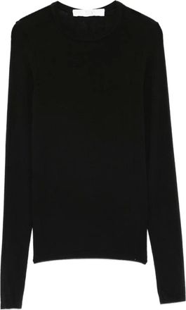 Tela Top met lange mouwen - Zwart