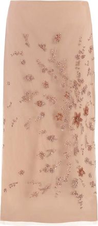 Fendi Mujer, Faldas, Rosa, Talla: M