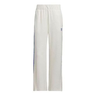 adidas (WMNS) adidas Originals Track Pants White Blue IY7121