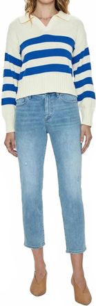 Pistola Denim Monroe Crop High Rise Jeans In Notting Hill Vintage