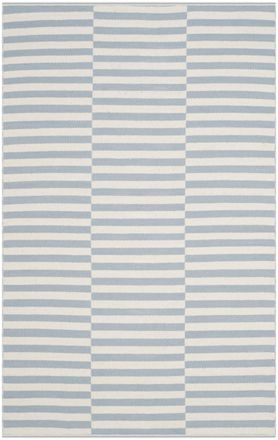 Safavieh Alfombra algod&oacute;n neutrale/blu 122 x 183 cm