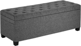 OEM Taburete De Almacenaje, Con Capacidad De Carga De Hasta 299,37 Kg, Plegable, Acolchado Y Con Estructura De Metal, Ideal Para Sal&oacute;n, Dormitorio Y Pasil