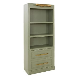 Ballard Designs McClean Bookcase - Sage - Ballard Designs