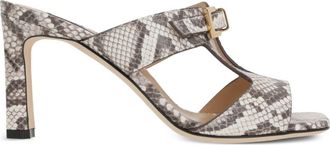 Sergio Rossi 80mm Nora mules - Grey