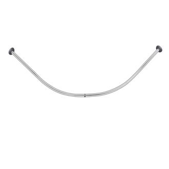 Trade Shop Trade Shop - Cortina De Ducha Rodillo Curva Curva Curva De 90 X 90 Cm Ba&ntilde;o 59802