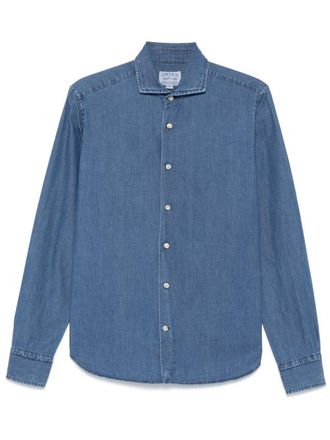 Orian denim shirt - men - Cotton - 41 - Blue