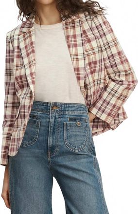 Veronica Beard Womens Tyra Dickey Jacket In Orchid Haze Multi