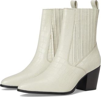Journee Collection Markka Womens Boots Off-White : 8.5 M, Synthetic