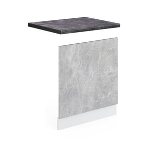 Vicco Panel Frontal R-line, Hormig&oacute;n, 60 Cm, Et Antracita