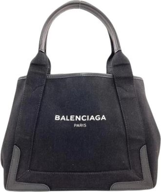 Balenciaga Pre-owned Vintage Tote Bag - Dames - Vintage Shopper - Zwart - ONE Size - Vintage