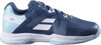 Babolat Womens Sfx3 Ac Shoe In Deep Dive/blue