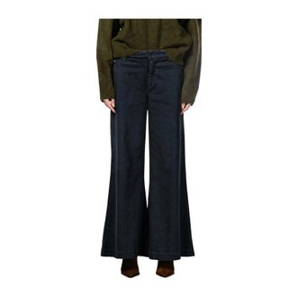 Mason's Pantalones Palazzo Chino New York - Trousers - Mujer - Azul - 2XS