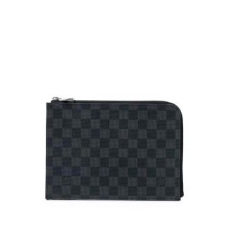 Louis Vuitton Pre-owned Clutches, female, Black, Size: ONE SIZE Pre-owned Pochette Jour PM