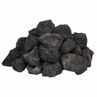 vidaXL Rocas Volc&aacute;nicas Negras 25 Kg 3-5 Cm Vidaxl