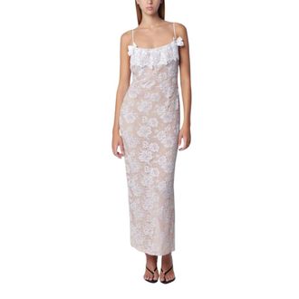Alessandra Rich Mujer, Vestidos, Blanco, Talla: S
