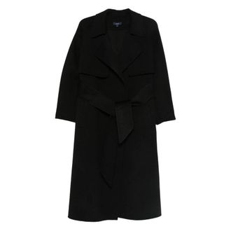 SOEUR Cappotti Nero-Donna