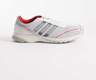 adidas Originals Adizero Adios OG - Sneakers bianche e rosse-Bianco