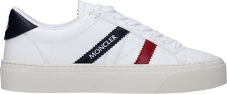 Moncler Sneakers Monaco 2 Donna Pelle Bianco/Blu