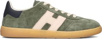 Hogan Cool Lace-Up H - Dames - Sneakers - Groen - 35 1/2 EU - Su&egrave;de - Schoenen