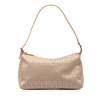 Fendi Pre-owned Fendi Zucchino Canvas Pochette Ladies TX7FV2SSOZYN66FA