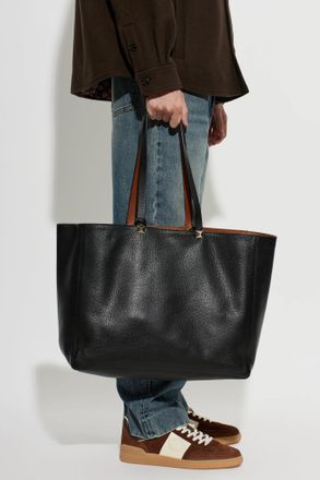 Valentino Garavani Leather Bag, Mens, Black