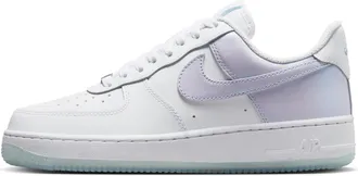 Nike Womens Air Force 1 07 Shoes in White | IR0194-100