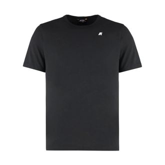 K-Way Heren, Tops, Zwart, Maat: 3XL Katoen