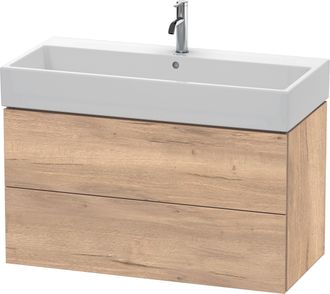 Duravit Duravit L-cube Mueble Bajo Lavabo Suspendido, 2 Cajones