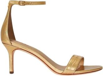 Ralph Lauren Sandalo Allie Mid - - Shoes - Donna - Giallo - 40 EU