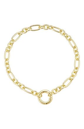 Untamed Petals Classic Link Charm Bracelet in Gold at Nordstrom