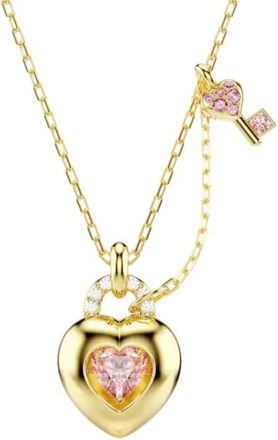 Swarovski Idyllia Heart Key Pendant Necklace