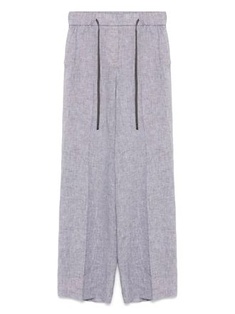 PESERICO Pantaloni m&eacute;lange - Grigio