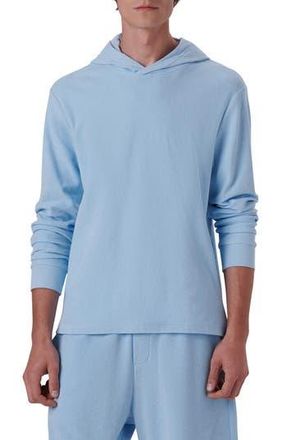 Bugatchi Cotton French Terry Hoodie in Sky at Nordstrom Rack, Size Xx-Large