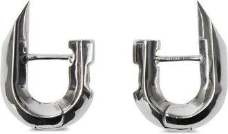 Burberry Hollow Spike earrings - women - Silver - One Size