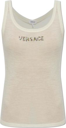 Versace Donna, Top, Beige, XS, new