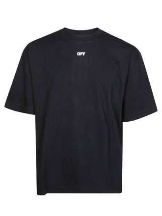 Off-white Black Off Text Boxy T-Shirt